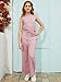 CharmWM Girls Casual Jumpsuit Kids Fashion Sleeveless Elastic Waist Wide Leg Pants Rompers One Piece Outfits