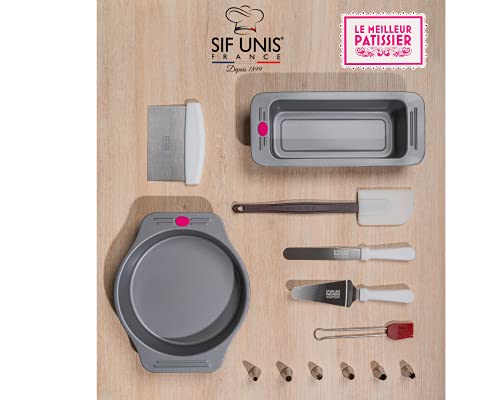 SIF UNIS 903 Le Meilleur Pâtissier X France-Razor Peeler 75 mm and Apple Corer 100 mm-Kitchen Baking Tools Cake Accessory Professional Design - Image 4
