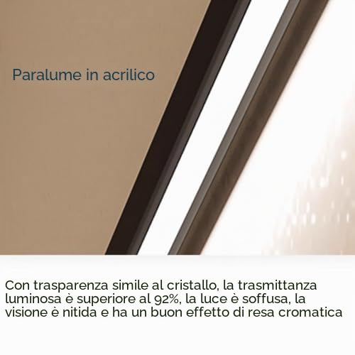 Corrimano Interno per Scale con Luci LED, Corrimano per Scale con Luci LED, Villa, Corrimano da Muro con Sensore di Corpo, Barra di Presa Illuminata in Acciaio Inox Lungo Corrimano da Muro con