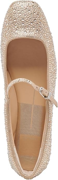 Dolce VITA Women's Reyes Crystal Ballet Flat2