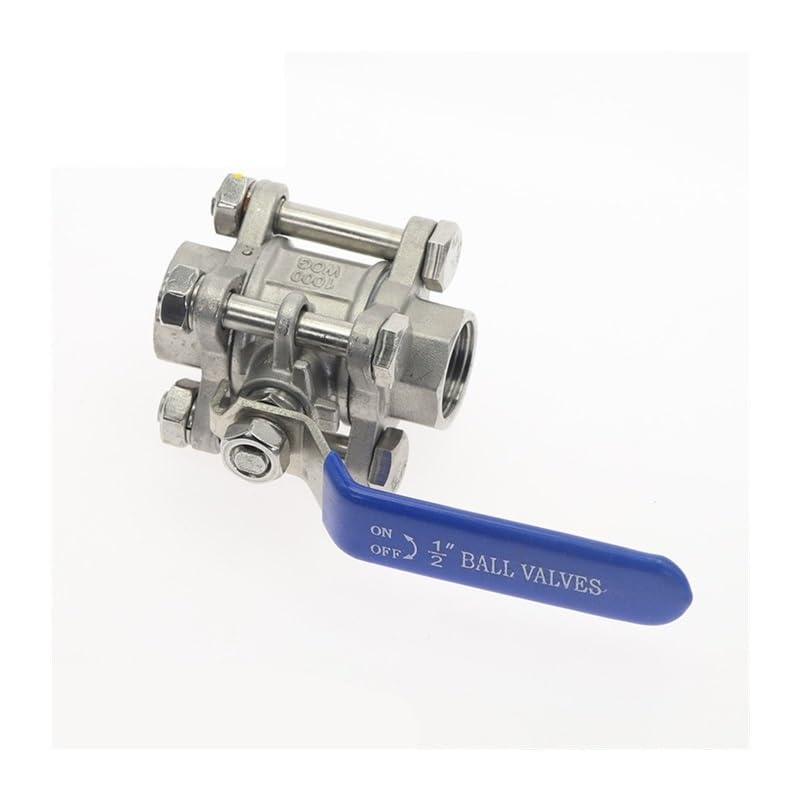 Robinet à boisseau sphérique 1 pouce en acier inoxydable 304 pour tuyauterie