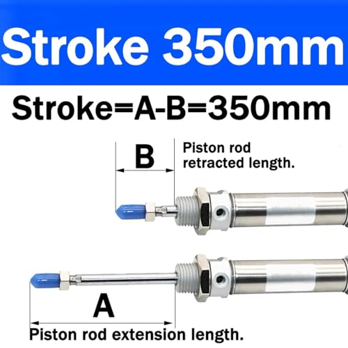 Cylindre pneumatique rigide pour remplacer un vérin usé sur machine industrielle