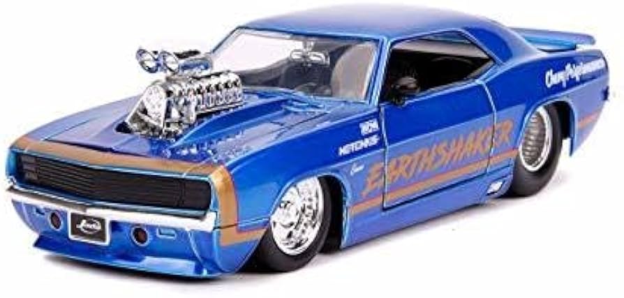 JadaToys 1/24 1969 シェビー カマロ　ポリス Amazon | Jada Toys ミニカー 1/24 シボレー カマロ 1969年 Chevy