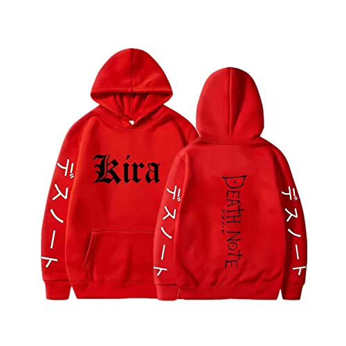 Patrón de anime Death Note Sudadera con capucha 3D Anime Cosplay Disfraz Deportes Casual Camisa...