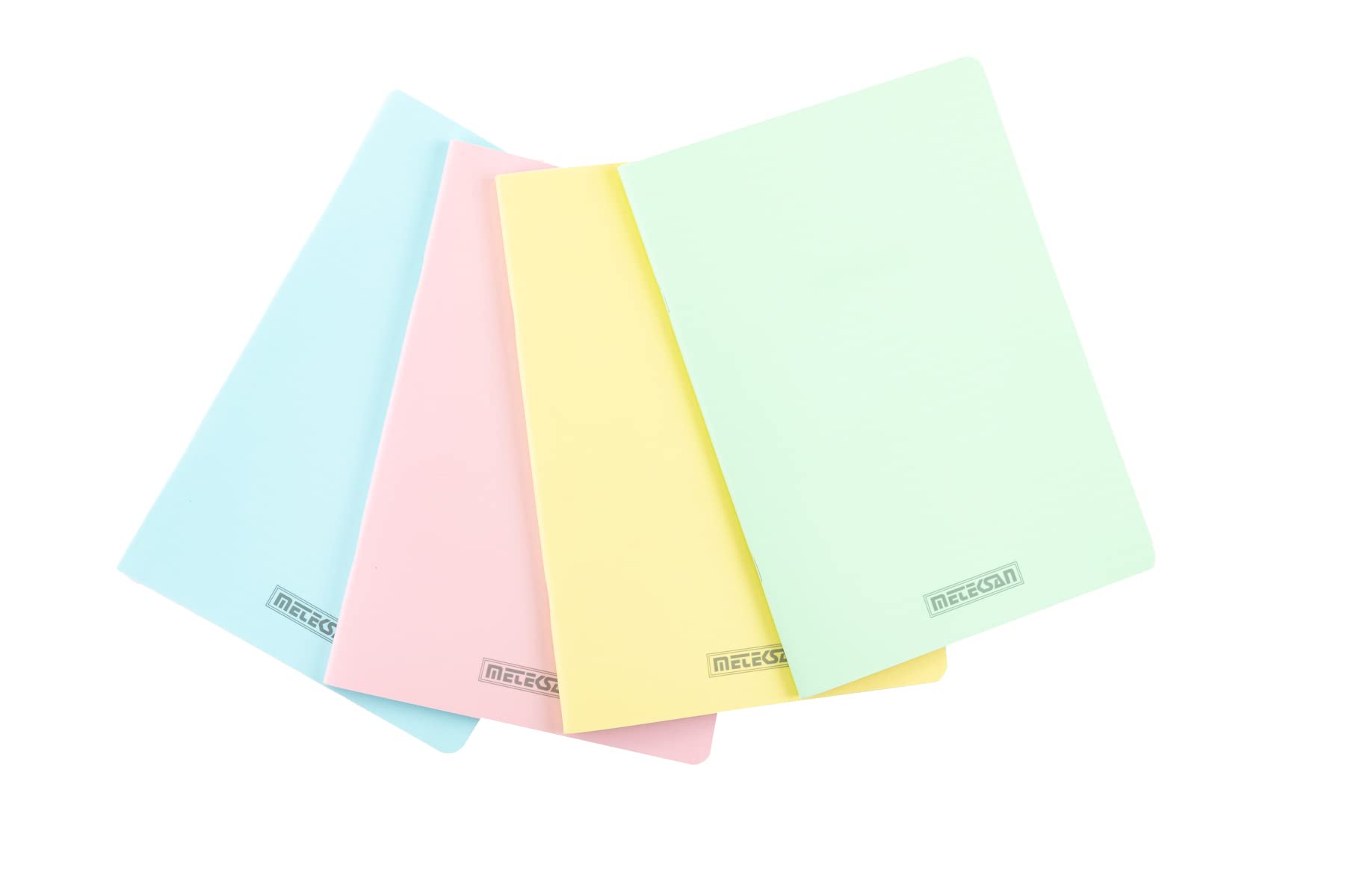 Meteksan Seren Pastel A5 PP Kapaklı Defter, 60 Yaprak, Kareli, Sarı 2li paket