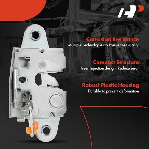 Image of A-Premium Trunk Latch Compatible with Toyota | for Toyota Tacoma 2005-2015, Rear Tailgate Left Side Lock Latch Actuator