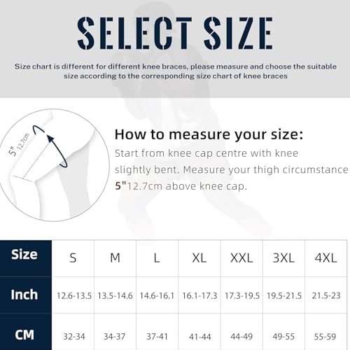 (Pair) Copper Knee Sleeves for Women and Men Knee Pain - Copper Knee Support for Arthritis Knee Pain Relief,Knee Recovery, Hiking, Jogging and Workout (Medium, Copper ions Black)