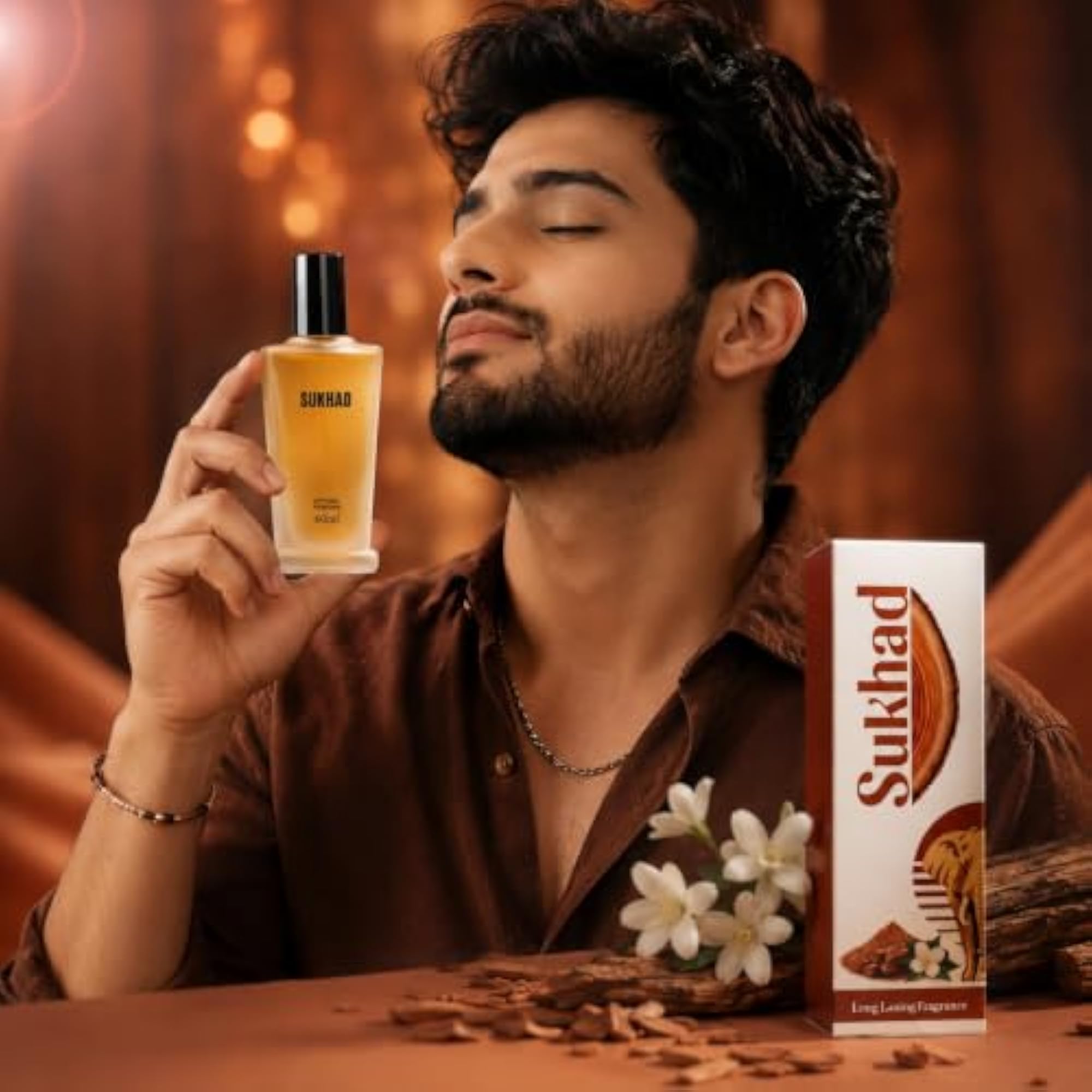 Sukhad Apparel Perfume, Long Lasting, 60ml