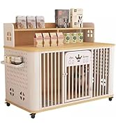 Amazon.co.jp: DEOPXF 犬用ケージ 大型犬用ケージ カバー付きドッグ