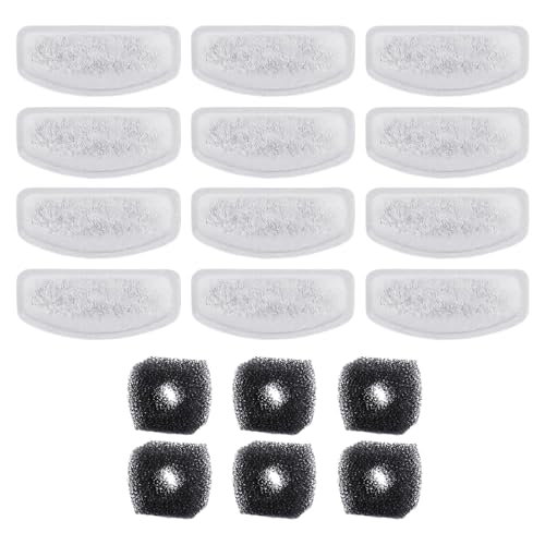 Piedras activadas para fuente de agua para gatos 18 piezas miniatura 4