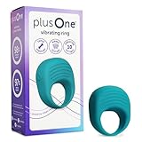 PlusOne Vibrating Ring, Tantalizing Teal, 0.22 Pound