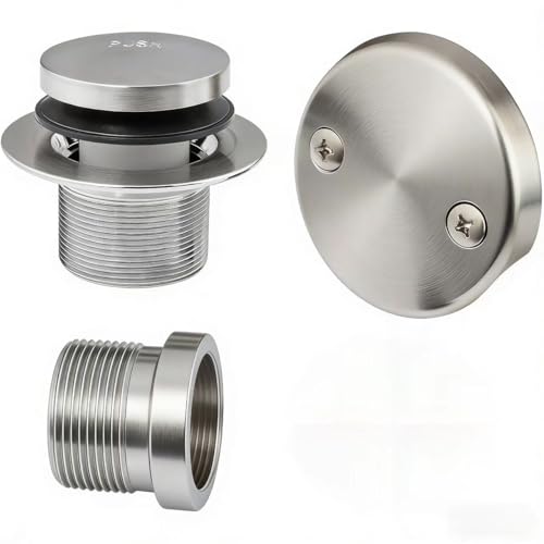tub Stopper,Bathtub Drain Stopper 24593 Silver