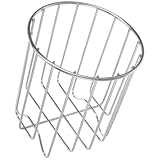 Solutions de rangement flexibles : utilisez ce panier d’égouttage et ce porte-sacs poubelle pour organiser vos déchets, sacs de courses ou chiffons de nettoyage. adaptez le panier à vos besoins en fonction de l’évolution de votre cuisine. panier de rangement en acier inoxydable. porte-sacs poubelle