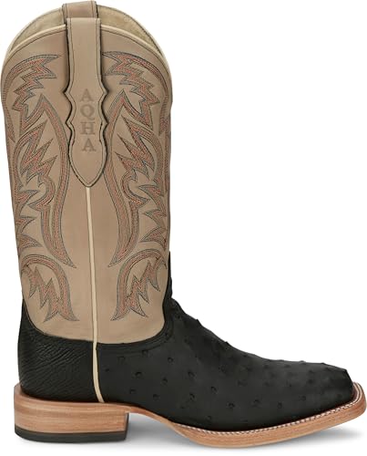 Justin Doc Bar Men's Western Boots - Premium Leather, Classic Cowboy Style, Durable Construction, Comfortable Fit2