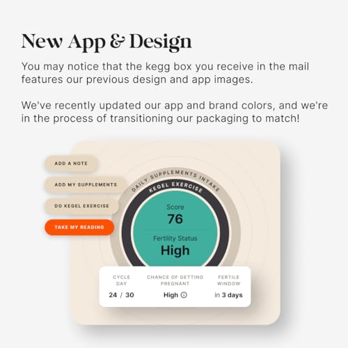 image for kegg Fertility Tracker + Free Fertility App | Discover Your Most Ferti