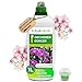 Produktbild Purgrün® Orchideendünger 1 Liter  Lang anhaltende Blütenpracht dank Guano  Vollspektrum Nährstoffe für gesundes Wachstum  Konzentrat für ca. 400 Liter Gießwasser  Premium-Flüssigdünger
