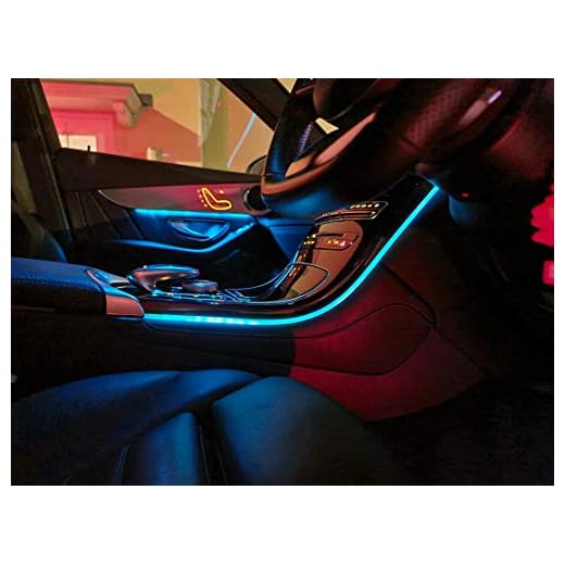 Xotic Tech Mercedes C Class and GLC Class Ambient Light Enhancement Strip 2014 framåt