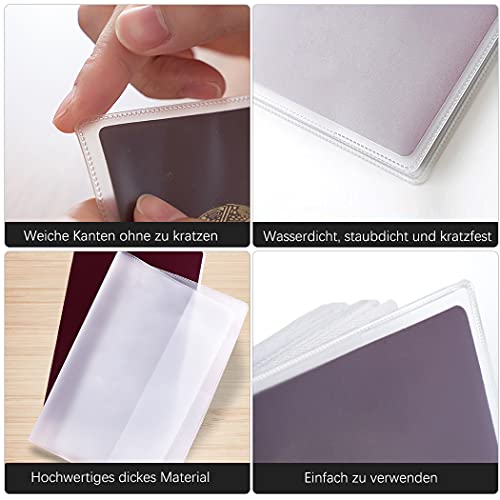 Herbst Set di 2 custodie per passaporto per