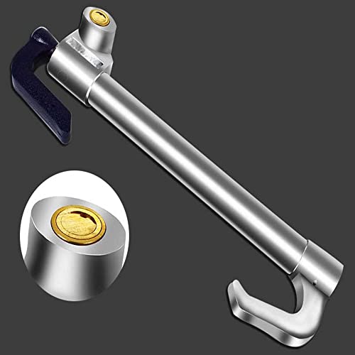 Bonikluba Universal Steering Wheel Lock Bar-Anti-Theft Steering Wheel Pedal Brake Lock Retractable Double Hook Car Security Device For Cars,Suv,Truck Etc With 3 Keys #TOP4