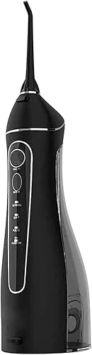 Irrigador dental inalámbrico para dientes, 6.8 fl oz, irrigador bucal dental profesional, portátil y recargable IPX7 impermeable, limpiador de