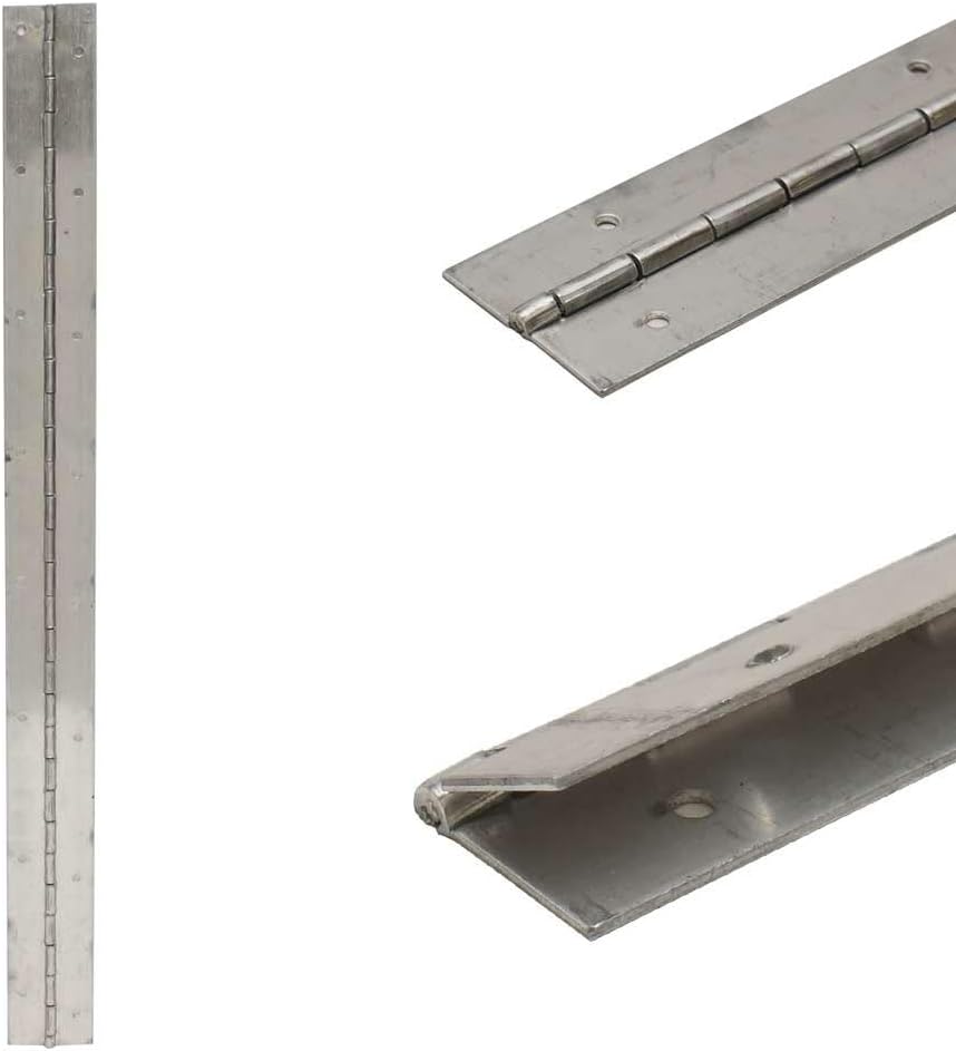 Pontoon Boat Piano Hinge 120632 | 2 x 24 Inch 16 GA Aluminum