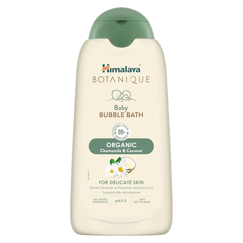 Image of Himalaya Botanique Baby Bubble Bath|Organic|Pediatrician Tested|200 ml
