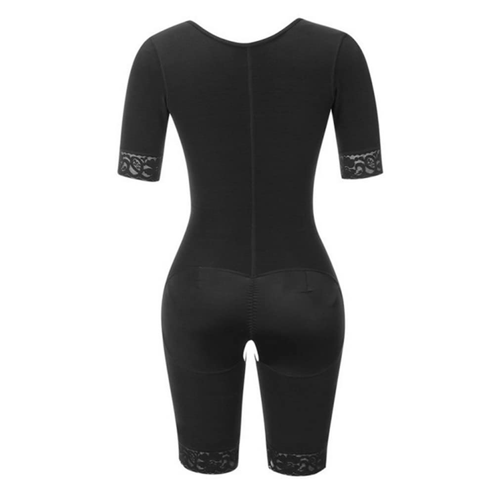 Generico Intimo Modellante in Lattice, Corsetto Post-Parto | Design A Forma Di U Che Solleva Il Seno, Appiattisce Efficacemente Laddome E Solleva I Glutei (Black 6XL)