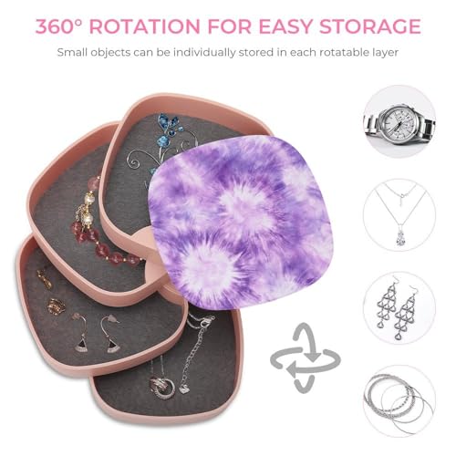 Organisateur de bijoux pour colliers bracelets bagues et boucles d'oreilles - 5