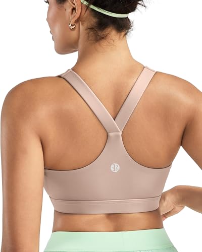 Image of RUNNING GIRL Sports Bras for Women, Molded Cup High Impact Sports Bra Workout Bras for Women High Support Racerback