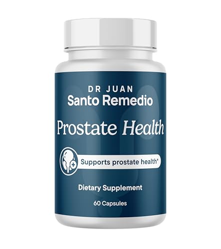 Santo Remedio Prostate Health Saw Palmetto 640 mg with Stinging Nettle Pumpkin Seed & Pygeum Supports Prostate Health Urinary Tract Health & Healthy Urination Frequency 60 Capsules (30 Servings)