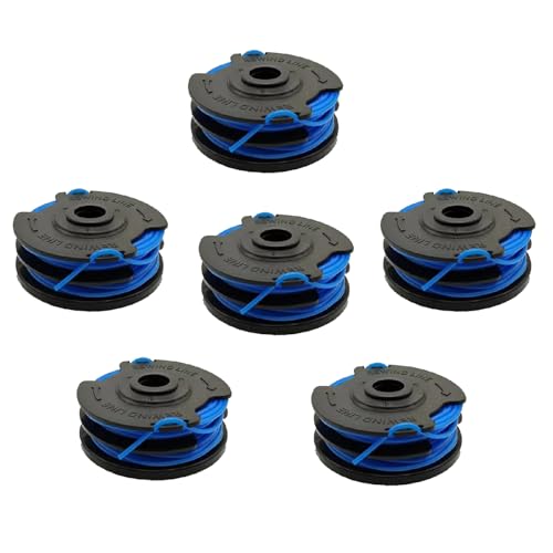 Evenlinkics KST 120X-06 Replacement Spool，Compatible Kobalt Weed Eater，for Kobalt KST 120X Trimmer Spool,for Kobalt Weed Eater String (6 Spools)