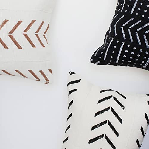 Casa Boho Lumbar Pillow Cover Long Pillow Decorative Lumbar Pillow Long Throw Pillow Covers Boho Long Bolster Pillow Mudcloth Pillow Mid Century Modern Tribal Pillow Aztec Pillow Black White Arrows #TOP2