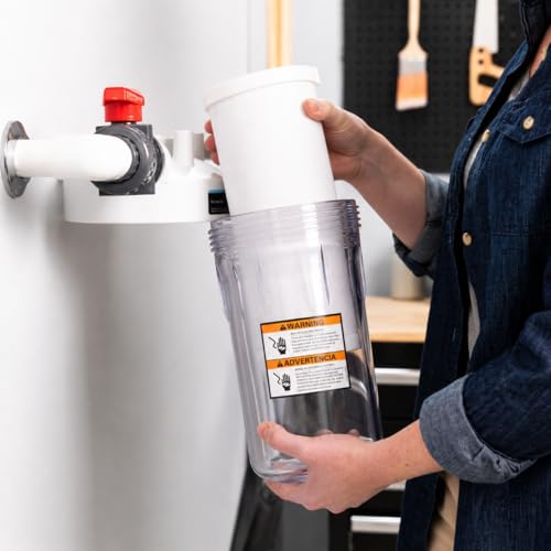 Image of AO Smith 4.5 inchx10 inch 25 Micron Carbon Sediment Water Filter Replacement Cartridge - NSF /ANSI 42 Certified - For Whole House Filtration Systems - AO-WH-PREL-RC