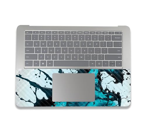 Image of MightySkins Carbon Fiber Skin Compatible with Microsoft Surface Laptop Studio 2 (2023) Full Wrap Kit - Wild Splash | Protective, Durable Textured Carbon Fiber Finish | Easy to Apply | Made in The USA