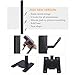 XIGOO Storage-Stand-Docking-Station-Holder Compatible with V15 V10 V8 V7 V6 Cordless Vacuum Cleaners & Accessories, Stable Metal Bracket Organizer Rack, Brushed Black