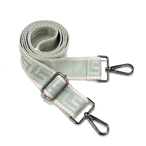 Image of Wide Purse Strap Replacement Crossbody Canvas Shoulder Bag, Universal Adjustable Straps for Bags(55 inchLong)