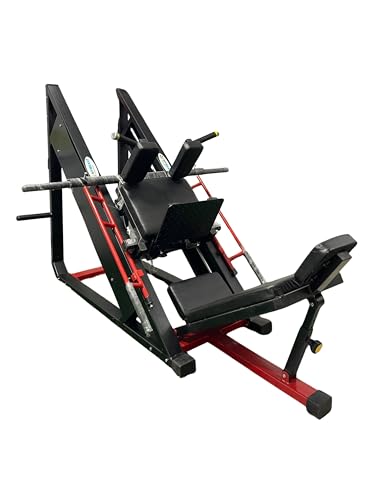 Image of Mybeast Leg Press with Hack Squat Plate Loaded Machine for Home and Commercial Use I Lower Body Workout I Heavy Duty Leg Workout Equipment for Gym and Home