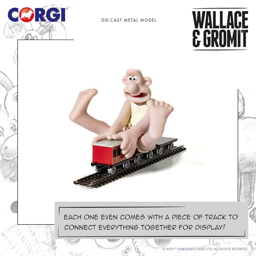 Train Corgi moulé sous pression Wallace et Gromit de qualité collectionneur - 4