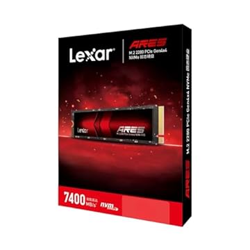 ARES SSD LNM790 2TB PCIe Gen 4x4 M.2 NVMe 7400Mbps 2280 - Compatível com PS5