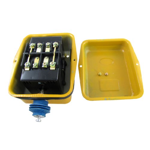 Aexit AC 380V 40A Interruptor de lmite de tipo de impulso momentneo 4PST 4NC LX101-40A (5e0be2dc4e9d040aa518a9a83e899198)