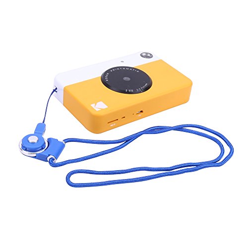 Hard Case Replacement For Kodak Printomatic Instant Print Camera Fits Zink 2X3 Sticky-Backed Paper With Neck Strap By Aenllosi #TOP7