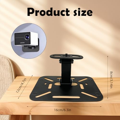 Desktop Projektor ständer, 1/4’’Schraube Schnittstelle Multi-Winkel Tisch Beamer Halterung, Beamer Halterung, Ständer,Projektor Halterun, Projector Stand, Geeignet Für Die Meisten Projektoren