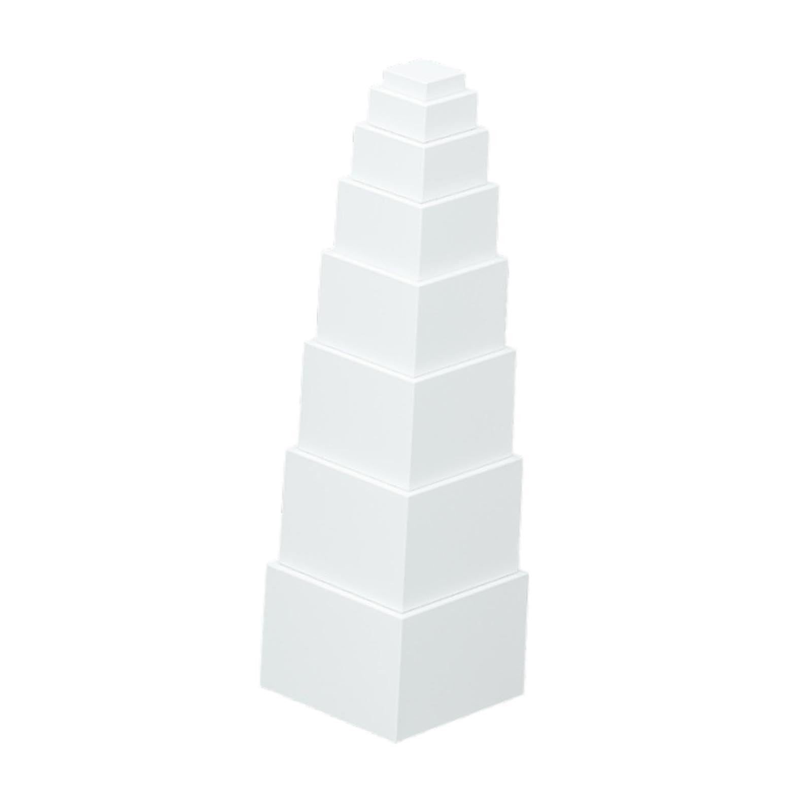 MagiDeal Présentoir de Nourriture de Buffet avec Fond Creux, Support de présentation de Nourriture, Support de Cube, Support de Nidification pour Bonbons, 8 Pièces