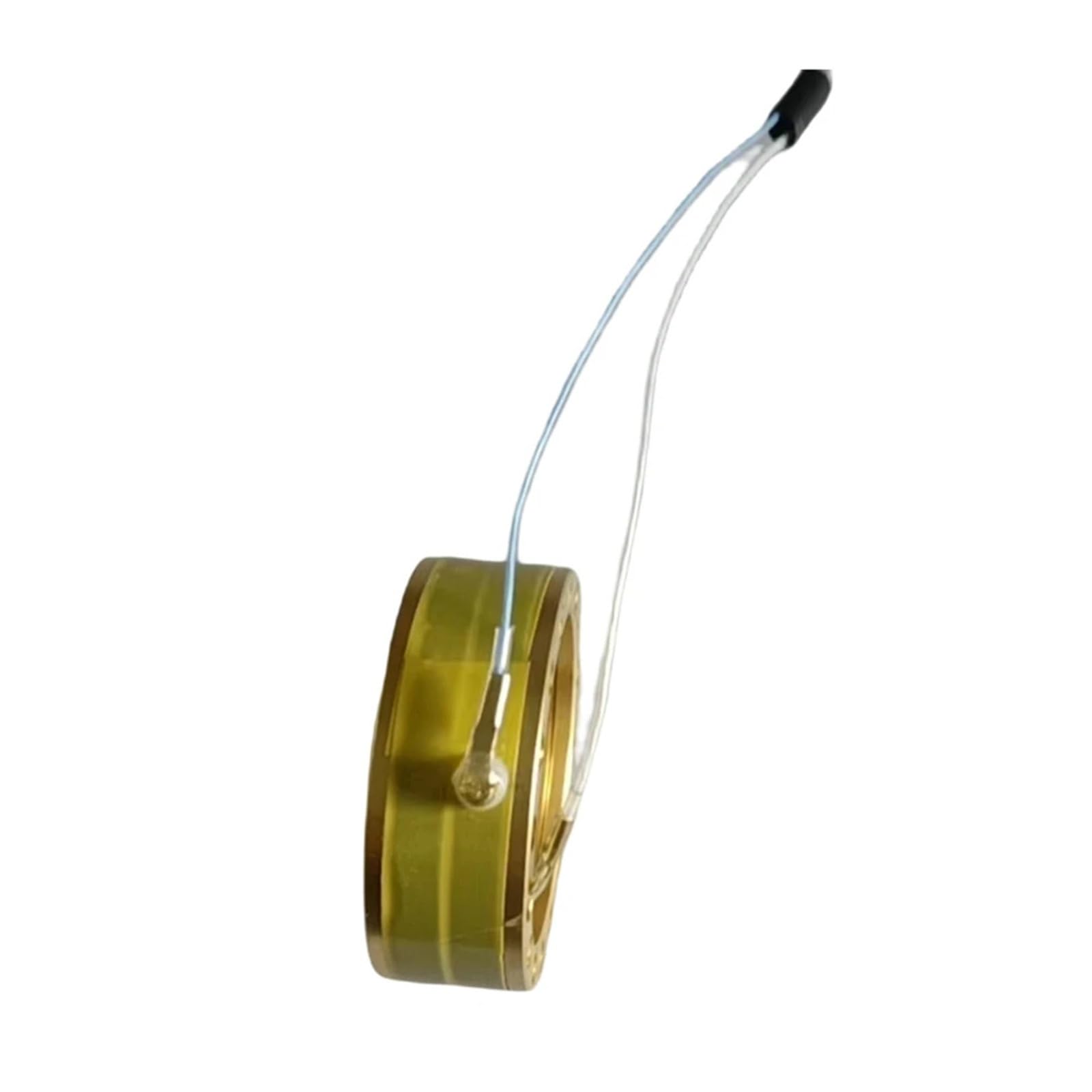 CK12 Microfono da studio con capsula for microfono con terminazione sul bordo singolo, diaframma dorato grande, elemento Pro fai da te, filo di ricambio cardioide da 34 mm(Double sided)