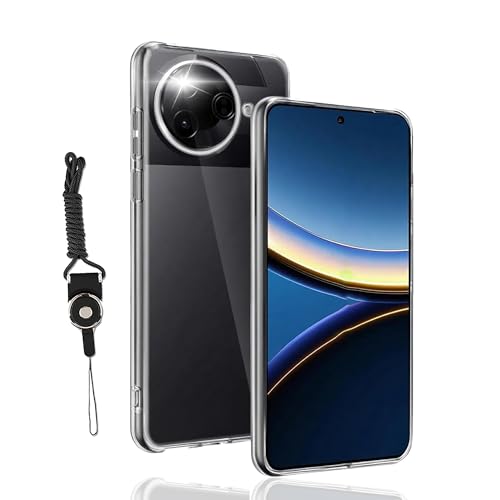 For Xiaomi POCO F7 Pro/F7 Ultra/Redmi K80 ProP[X NA یP[X VI~ POCO F7 Pro/F7 Ultra Jo[ X}zP[X TPU \tg ^ y ϏՌ Sʕی _炩 