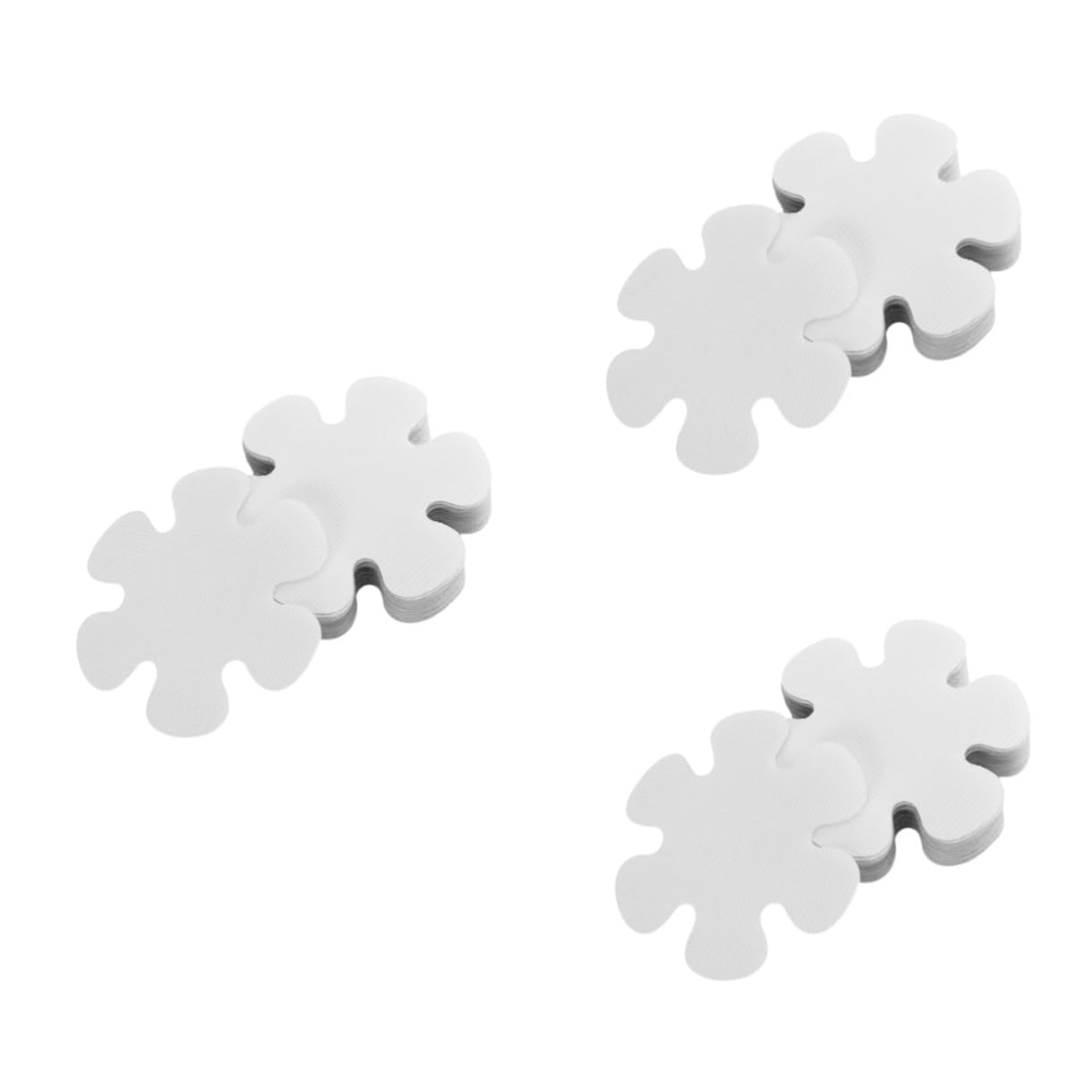 Amosfun 3 Set Adesivi Antiscivolo per Bagno Forma Fiocco Trasparenti per E Sicurezza E Design per Cucina Balcone E Corridoio 20 Pezzi*3