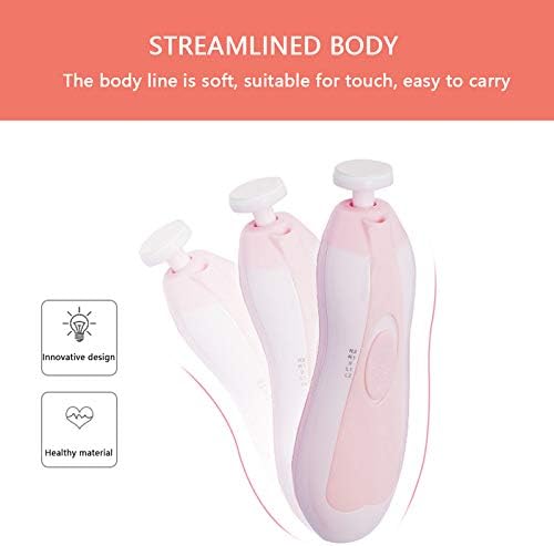 Miniatura 8 de Cortaúñas eléctrico seguro para bebé, Azul