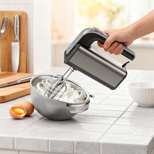 Batteur à main pour la cuisson de gâteaux et biscuits faits maison - 3