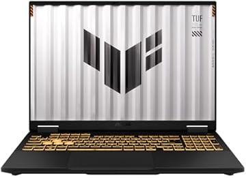 TUF Gaming F16 (2025) Gaming Laptop, 16” FHD+ 165Hz IPS-Level 16:10 Display, Intel® Core™ i7 Processor 14650HX, NVIDIA® GeForce RTX™ 5050, 16GB DDR5, 1TB PCIe Gen4 SSD, Wi-Fi 6E, Windows 11 Home