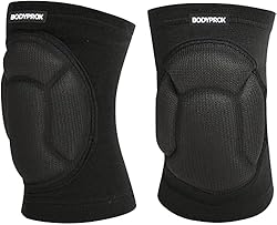 Set of 2 protective knee pads made from durable EVA foam and a form-fitting nylon/spandex blend. Breathable and lightweight materials keep skin cool during aerobic activity and won’t restrict movement. Super slim design: Easy pull-on design that can ...